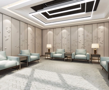 New Chinese Style Meeting Room-ID:811177838