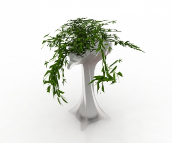 Modern Potted Green Plant-ID:333067483