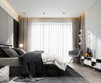 Nordic Style Bedroom-ID:460881626