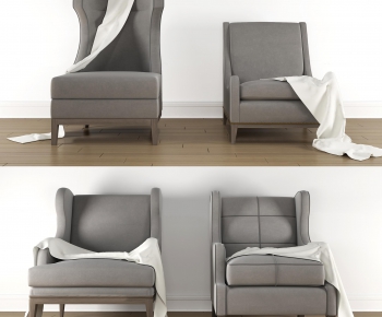 Simple European Style Single Sofa-ID:643521192