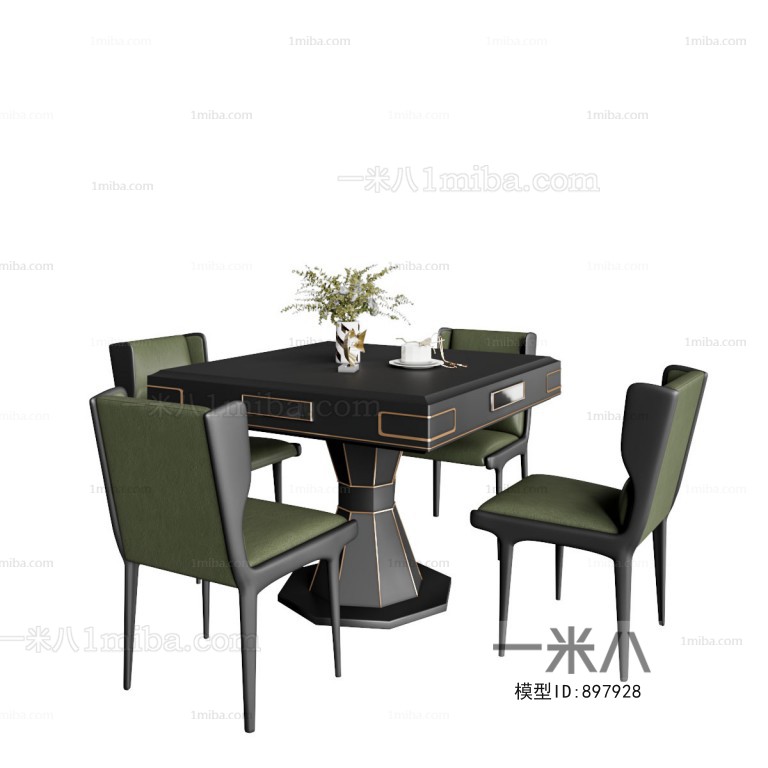 New Chinese Style Mahjong Tables And Chairs