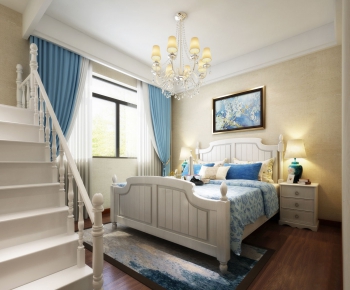 Mediterranean Style Bedroom-ID:901616694