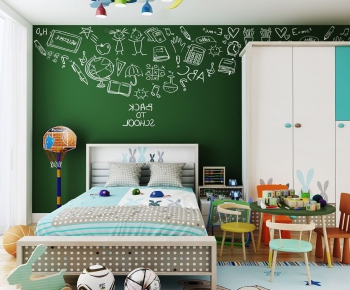 Modern Child's Bed-ID:568363618