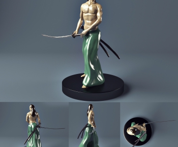 日式雕塑-ID:786732493
