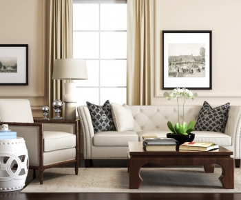 Modern American Style A Living Room-ID:232028251