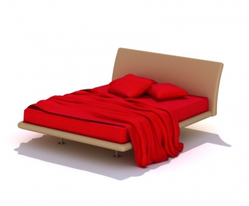 Modern Double Bed-ID:601631361