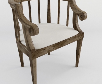 American Style Single Chair-ID:451057472