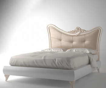 Post Modern Style Double Bed-ID:875340964