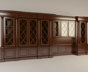 American Style Wine Cabinet-ID:541606191