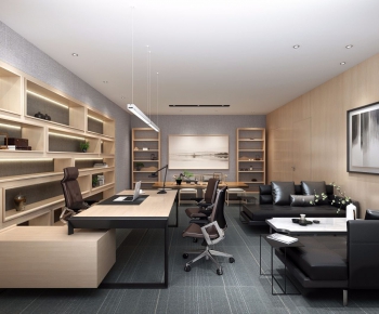 Modern Manager's Office-ID:689542754