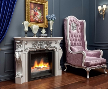 European Style Classical Style Fireplace-ID:596704143