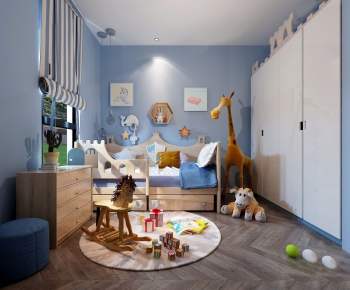 Nordic Style Children's Room-ID:636172221
