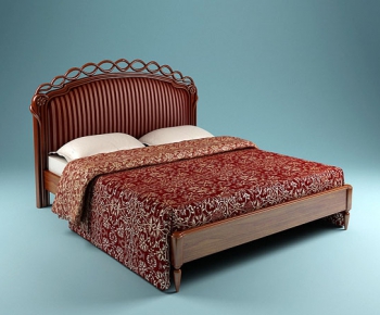 European Style Double Bed-ID:829505938