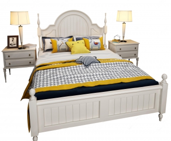 American Style Double Bed-ID:711069268