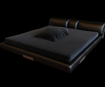 Modern Double Bed-ID:734975593