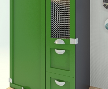 Industrial Style Decorative Cabinet-ID:859298889