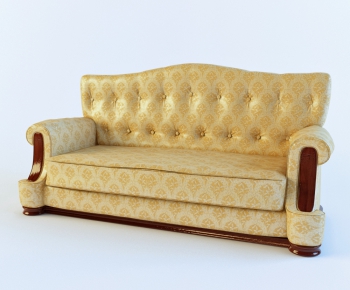European Style Three-seat Sofa-ID:254259462