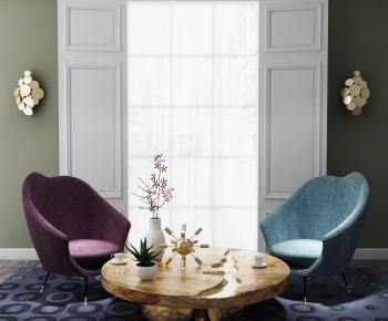 Modern Nordic Style Lounge Chair-ID:921683781