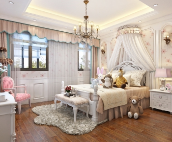 American Style Girl's Room Daughter's Room-ID:934841513