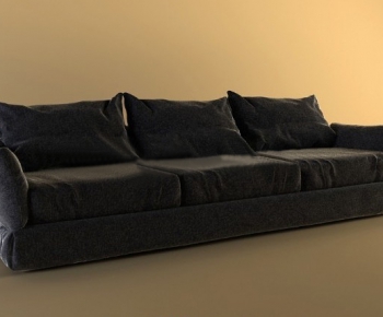 Modern Three-seat Sofa-ID:573667353