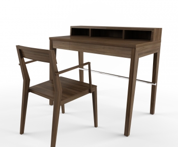 Modern Computer Desk And Chair-ID:511930695
