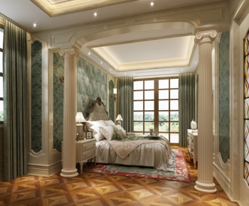 European Style Bedroom-ID:296835278