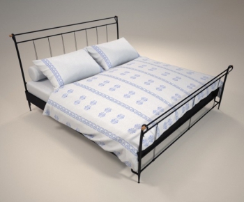 Modern Double Bed-ID:453036576
