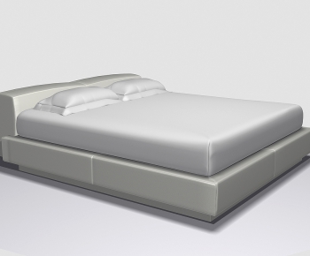 Modern Double Bed-ID:578342715