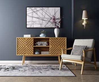 Modern Nordic Style TV Cabinet-ID:888953311