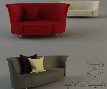Modern A Sofa For Two-ID:609659856