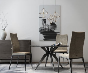 Modern Dining Table And Chairs-ID:621358427