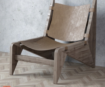 Industrial Style Lounge Chair-ID:729399499