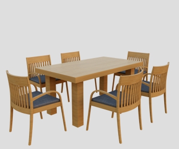 Modern Dining Table And Chairs-ID:791060551