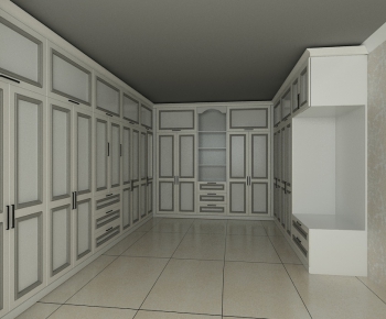 Simple European Style Clothes Storage Area-ID:792679916