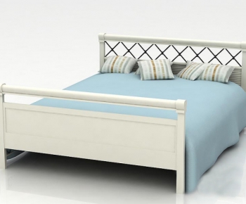European Style Double Bed-ID:342933626