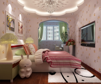 Simple European Style Children's Room-ID:297417462
