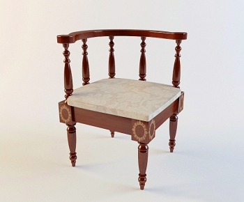 European Style Single Chair-ID:788481889
