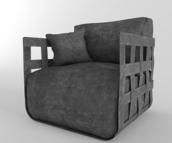 Industrial Style Single Sofa-ID:733919738