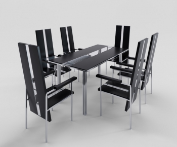 Modern Dining Table And Chairs-ID:625695821