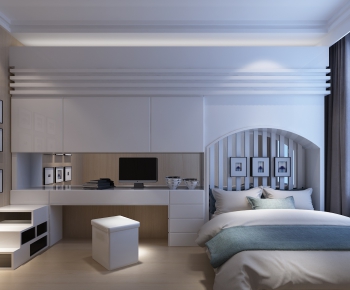 Modern Bedroom-ID:596806868