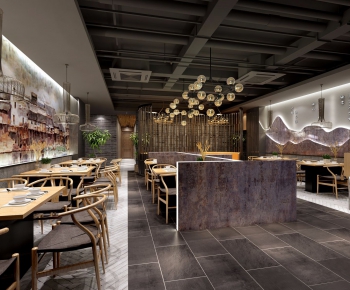 Industrial Style Mix And Match Styles Restaurant-ID:810695967