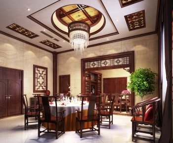Chinese Style Dining Room-ID:205830854