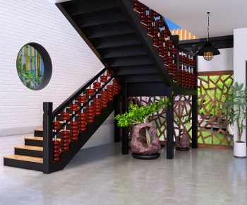 New Chinese Style Stair Balustrade/elevator-ID:985235885