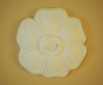 European Style Plaster Carved Top Plate-ID:316648395