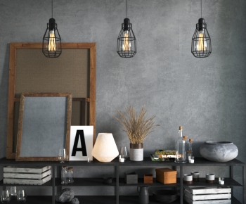 Industrial Style Decorative Set-ID:991009256