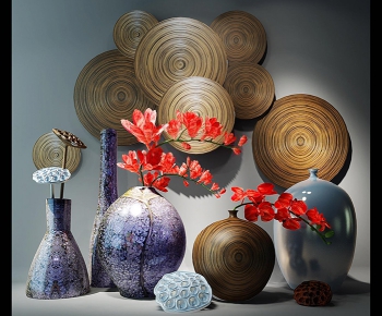 Modern New Chinese Style Flowers-ID:251381979