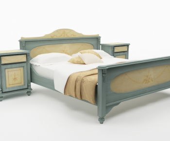 European Style Double Bed-ID:868251593