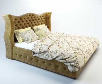 European Style Double Bed-ID:476103835