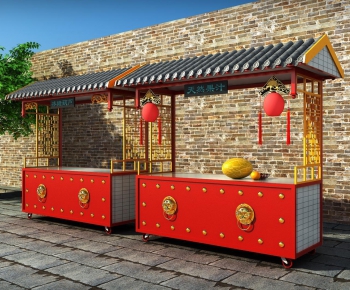 New Chinese Style Commercial Space-ID:402277377
