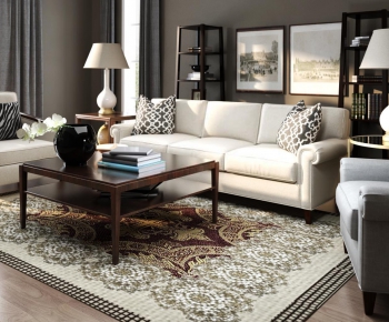 Modern American Style A Living Room-ID:242564143